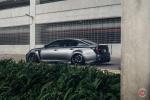 Lexus GS F on Voseen Wheels (M-X3) (Matte Black) 2019 года